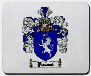 Provost coat of arms mouse pad