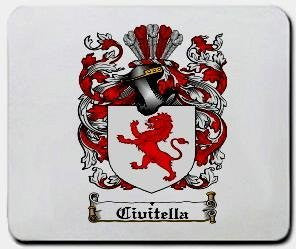 Civitella coat of arms mouse pad