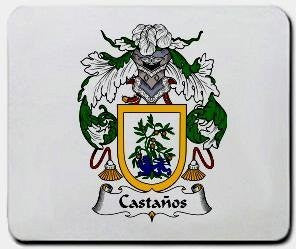 Castanos coat of arms mouse pad