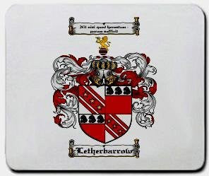 Letherbarrow coat of arms mouse pad