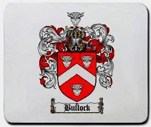 Bullock coat of arms mouse pad