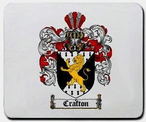 Crafton coat of arms mouse pad