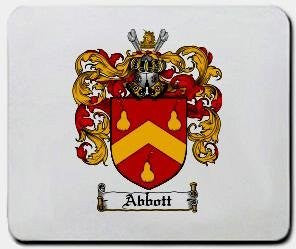 Abbott- coat of arms mouse pad