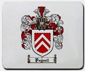 Pagnell coat of arms mouse pad