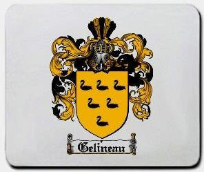 Gelineau coat of arms mouse pad