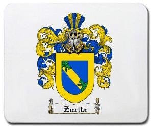 Zurita coat of arms mouse pad