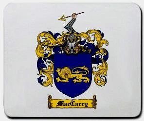 Maccarry coat of arms mouse pad