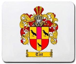 Tait coat of arms mouse pad