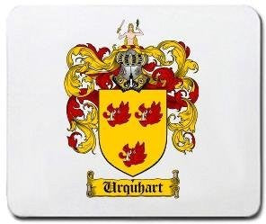 Urquhart coat of arms mouse pad