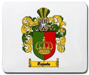 Zepeda coat of arms mouse pad