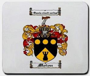 Moion coat of arms mouse pad