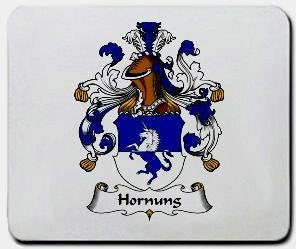 Hornung coat of arms mouse pad