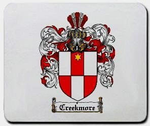 Creekmore coat of arms mouse pad