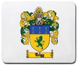 Trigg coat of arms mouse pad