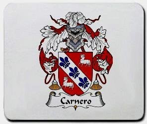 Carnero coat of arms mouse pad