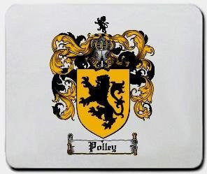 Polley coat of arms mouse pad