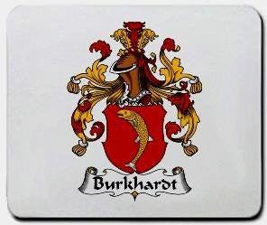 Burkhardt coat of arms mouse pad