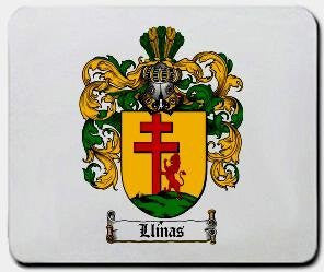 Llinas coat of arms mouse pad