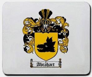 Abrahart coat of arms mouse pad