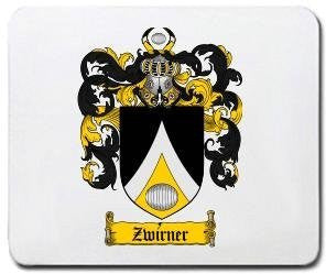 Zwirner coat of arms mouse pad