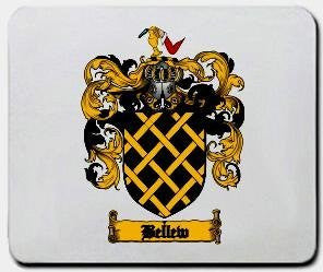Bellew coat of arms mouse pad