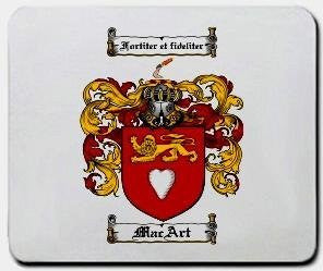 Macart coat of arms mouse pad