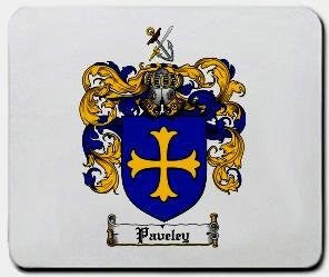 Paveley coat of arms mouse pad