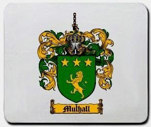 Mulhall coat of arms mouse pad