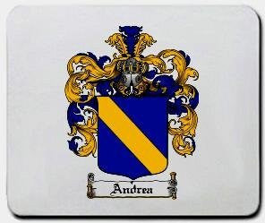 Andrea coat of arms mouse pad