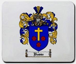 Busse coat of arms mouse pad