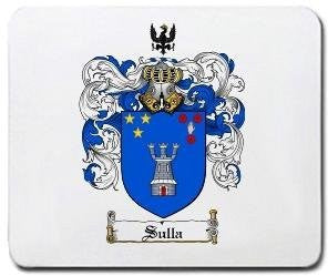 Sulla coat of arms mouse pad