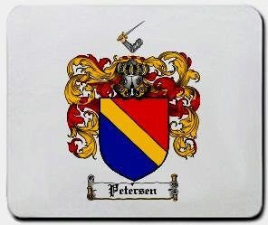 Petersen coat of arms mouse pad