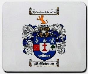 Mcevinney coat of arms mouse pad