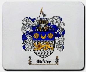 Mcvey coat of arms mouse pad