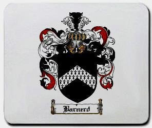 Barnerd coat of arms mouse pad