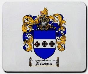 Newson coat of arms mouse pad