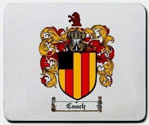 Cauch coat of arms mouse pad