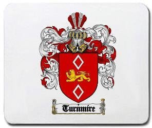 Turnmire coat of arms mouse pad