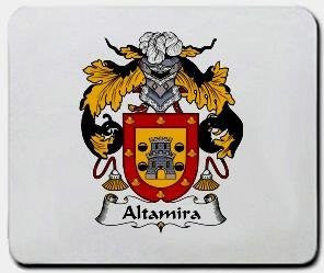 Altamira coat of arms mouse pad