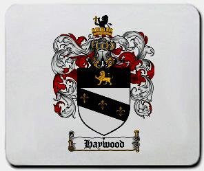 Haywood coat of arms mouse pad