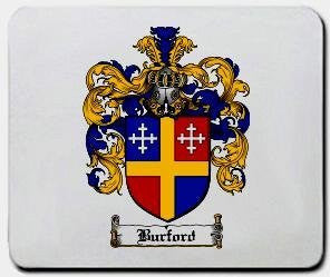 Burford coat of arms mouse pad