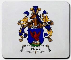 Neser coat of arms mouse pad