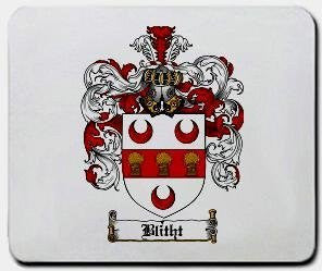 Blitht coat of arms mouse pad