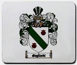 Gagliardi coat of arms mouse pad