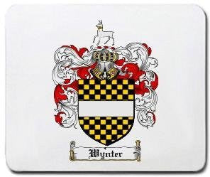 Wynter coat of arms mouse pad