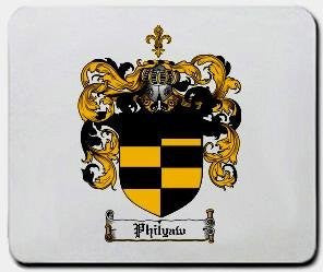 Philyaw coat of arms mouse pad