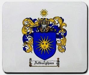 Adburgham coat of arms mouse pad