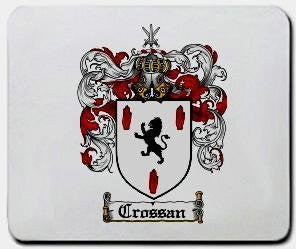 Crossan coat of arms mouse pad