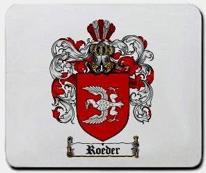 Roeder coat of arms mouse pad