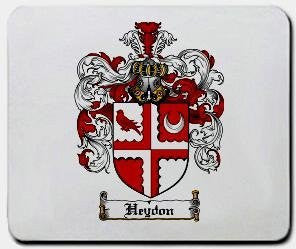 Heydon coat of arms mouse pad